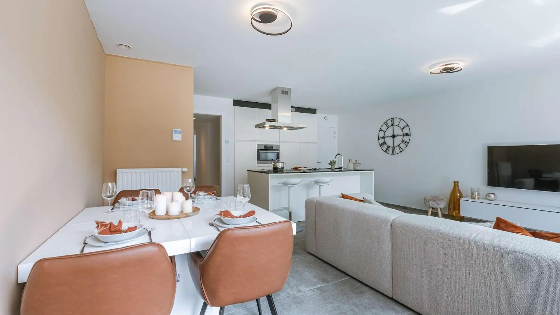Huswell - Modern Apartment With Sunny Terrace In Oostende Belgien